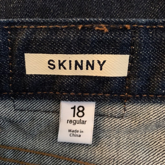 GAP Boys Stretch Skinny Jeans Size 18 - Picture 8 of 8